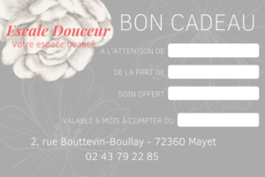 Carte cadeau Escale Douceur